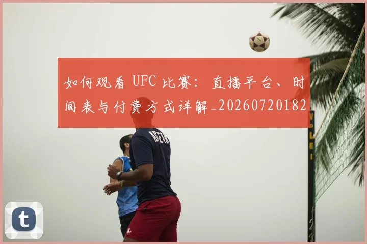如何观看 UFC 比赛:直播平台、时间表与付费方式详解_20260720182942